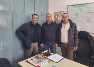 Συνάντηση Αντιδημάρχου Αγροτικής Ανάπτυξης Βέροιας με τους εκπροσώπους του Αγροτικού Συλλόγου Γεωργών Βέροιας και Ημαθίας