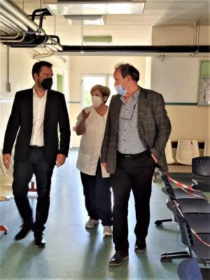 Με αμείωτο ρυθμό οι επισκέψεις του Τάσου Μπαρτζώκα στις Δημόσιες Υπηρεσίες- δίπλα στους πολίτες, δίπλα στους υπαλλήλους!