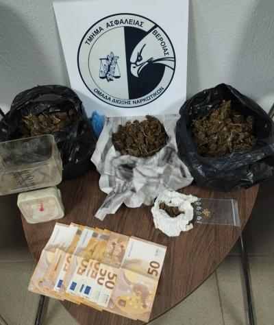 Ημαθία: Ο «Ακύλας» ανακάλυψε ναρκωτικά σε φρεάτιο οικοπέδου