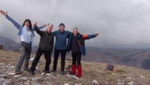 Στην κορυφή Ξηροβούνι του Βερμίου με τους Ορειβάτες Βέροιας