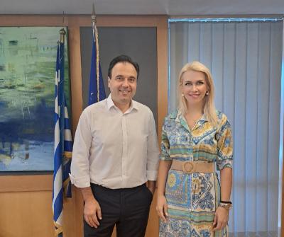 Καινοτομία παντού! Συνάντηση με τον Υπουργό Ψηφιακής Διακυβέρνησης η Λίνα Τουπεκτσή