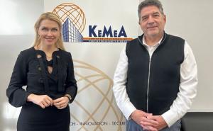 Επίσκεψη της Λίνας Τουπεκτσή στο Κέντρο Μελετών Ασφάλειας του Υπουργείου Προστασίας του Πολίτη – Στο επίκεντρο οι ανάγκες του Νομού Ημαθίας