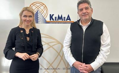 Επίσκεψη της Λίνας Τουπεκτσή στο Κέντρο Μελετών Ασφάλειας του Υπουργείου Προστασίας του Πολίτη – Στο επίκεντρο οι ανάγκες του Νομού Ημαθίας