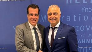 Επικοινωνία του Λ. Τσαβδαρίδη με τον Υπουργό Μετανάστευσης και Ασύλου για την εξεύρεση λύσεων στο κρίσιμο ζήτημα των εργατών γης