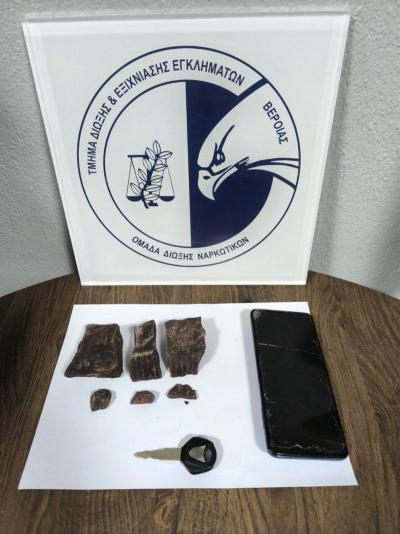 Συνελήφθη ένα άτομο στην Ημαθία για διακίνηση και κατοχή ναρκωτικών ουσιών