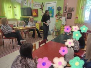 Ενημερωτική ομιλία για τα μικρόβια από το Νοσοκομείο Νάουσας στον Παιδικό Σταθμό Άνω Ζερβοχωρίου