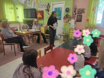 Ενημερωτική ομιλία για τα μικρόβια από το Νοσοκομείο Νάουσας στον Παιδικό Σταθμό Άνω Ζερβοχωρίου