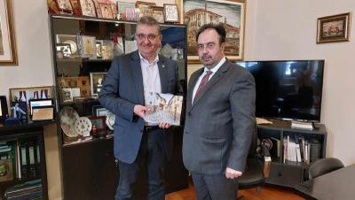 Συνάντηση Δημάρχου Βέροιας με τον Πρόεδρο του Πανελλήνιου Ιατρικού Συλλόγου