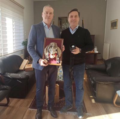 Στο επίκεντρο θέματα χωροταξίας και υποδομών στη συνάντηση Νικόλα Καρανικόλα και Κώστα Κουκοδήμου