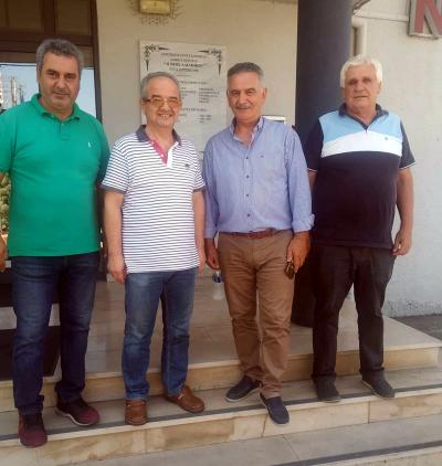 Τον Α.Σ. "Αλιάκμων" επισκέφθηκε ο Θεόφιλος Τεληγιαννίδης