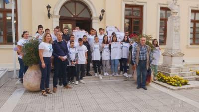 Μαθητές του Γυμνασίου Βεργίνας «γνώρισαν» την πόλη της Βέροιας