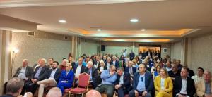 Μαζική παρουσία του κόσμου στη διευρυμένη νομαρχιακή συνεδρίαση της Δ.Ε.Ε.Π. Νέας Δημοκρατίας Ημαθίας