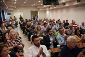 Η Περιφερειάρχης Κεντρικής Μακεδονίας παρουσίασε τις δυο νέες δράσεις ενίσχυσης επιχειρηματικότητας με πόρους του ΕΣΠΑ στη Βέροια