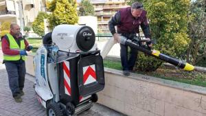 Nέο «Ηλεκτρικό αναρροφητικό σάρωθρο πεζού χειριστή» στον Δήμο Βέροιας