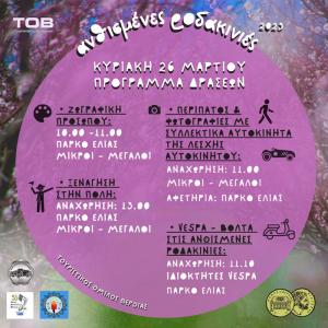 Συνεχίζονται την Κυριακή οι δράσεις στις Ανθισμένες Ροδακινιές της Βέροιας