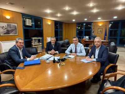 Σημαντικά ζητήματα υποδομών και μεταφορών της Ημαθίας συζήτησε ο Υφυπουργός Ανάπτυξης Λάζαρος Τσαβδαρίδης με την πολιτική ηγεσία του αρμόδιου Υπουργείου.