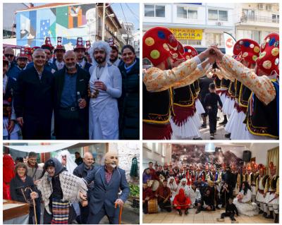 Και φέτος η αναβίωση των Μωμόγερων από την Εύξεινο Λέσχη Ποντίων Νάουσας