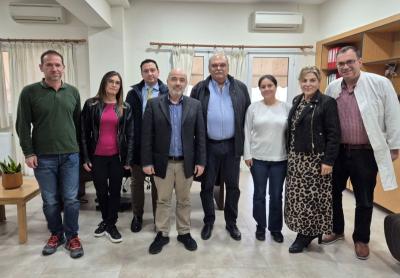 Εθιμοτυπική επίσκεψη του Ιατρικού Συλλόγου Ημαθίας στο Νοσοκομείο Νάουσας