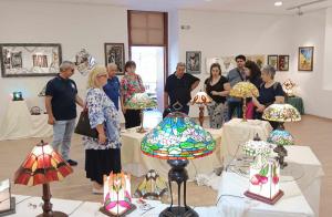 Επίσκεψη του ΣΟΦΨΥ Ημαθίας στην εικαστική έκθεση βιτρώ στη Νάουσα