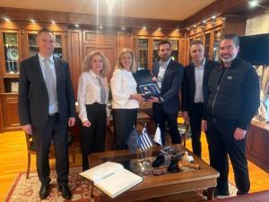 Επίσκεψη της Γενικής Προξένου της Ρουμανίας στο Επιμελητήριο Ημαθίας