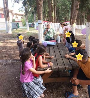 Εκδήλωση για τα παιδιά της Δομής Φιλοξενίας Προσφύγων στην Αγία Βαρβάρα Βέροιας