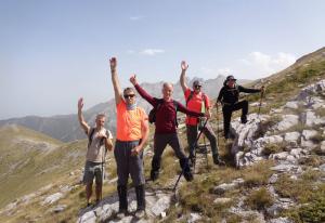 Στην κορυφή Κίτρος του Ολύμπου με τους Ορειβάτες της Βέροιας