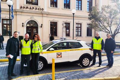 Νέο όχημα παρέλαβε η Δημοτική Αστυνομία Βέροιας