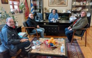 Συνάντηση του Δημάρχου Βέροιας με το Σωματείο Εργαζομένων ΕΚΑΒ Ημαθίας "Η ΠΡΟΟΔΟΣ"