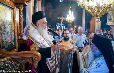 Πανηγυρικός Εσπερινός της Αγίας Παρασκευής στον Πλάτανο Δήμου Αλεξάνδρειας