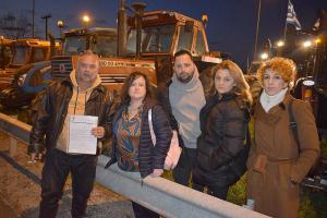 Οι Εμπορικοί Σύλλογοι Βέροιας και Αλεξάνδρειας κοντά στον αγώνα των αγροτών