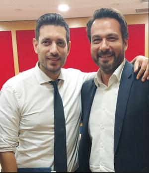 Ο Τάσος Μπαρτζώκας σε συνάντηση με τον Υφυπουργό Ψηφιακής Διακυβέρνησης Κωνσταντίνο Κυρανάκη