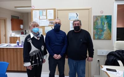 Επίσκεψη του Λάζαρου Τσαβδαρίδη στον ΣΟΦΨΥ Ημαθίας