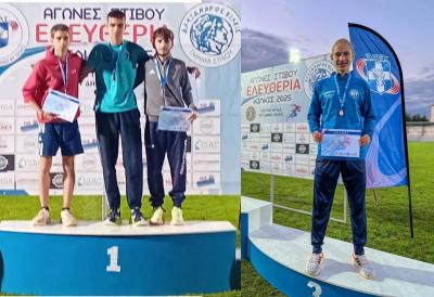Δύο μετάλλια για τον &quot;Βικέλα&quot; Βέροιας στο μίτινγκ στίβου στο Κιλκίς