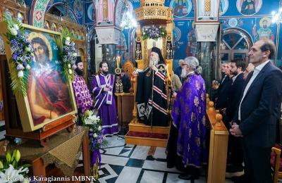 Στη Μελίκη για τον Όρθρο της Μεγάλης Τετάρτης ο Μητροπολίτης Βέροιας