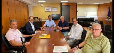 Συνάντηση του Δημάρχου Αλεξάνδρειας Παναγιώτη Γκυρίνη στην Αθήνα για την κατασκευή του Ειδικού Σχολείου στην Αλεξάνδρεια