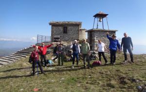 Στην κορυφή Δίδυμες και Άγιο Πνεύμα του Βερμίου με τους Ορειβάτες Βέροιας
