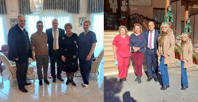 Επίσκεψη του Βουλευτή Βασίλη Κοτίδη στα Γηροκομεία του Νομού Ημαθίας