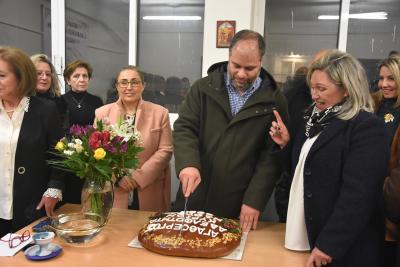 Ο Δήμαρχος Νίκος Κουτσογιάννης στις κοπές βασιλοπιτών συλλόγων της Νάουσας