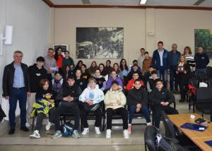 Επίσκεψη μαθητών του σχολείου Teofilo Patini L’ Aquila της Ιταλίας στο Δημαρχείο Νάουσας