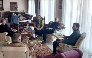 Ο Τάσος Μπαρτζώκας επισκέφθηκε το Γηροκομείο Βέροιας