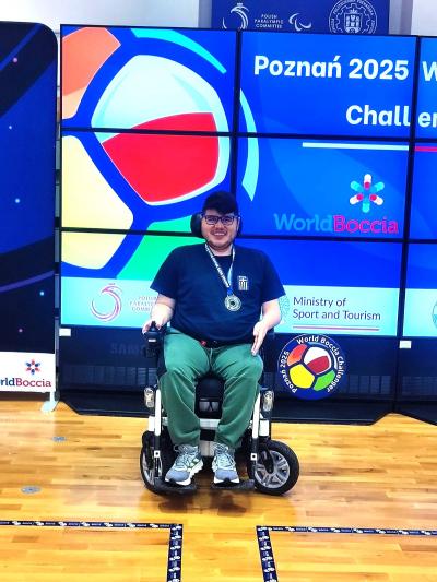 Δεύτερος ο Ντουμανόπουλος στο World Boccia Challenger του Πόζναν!