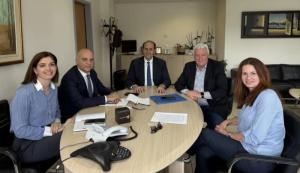 Επίσκεψη του Δημάρχου Αλεξάνδρειας στη διοίκηση του ΕΦΚΑ για την επιτάχυνση της μεταφοράς των υπηρεσιών του στο κτήριο της πρώην ΔΟΥ