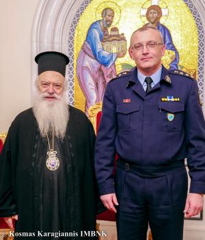 Εθιμοτυπική επίσκεψη του νέου Αστυνομικού Διευθυντή Ημαθίας στον Μητροπολίτη Βεροίας