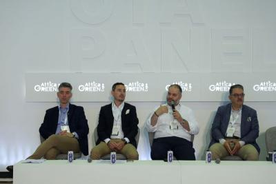 Ο Δήμαρχος Νάουσας Νίκος Κουτσογιάννης στην 4η Attica Green Expo