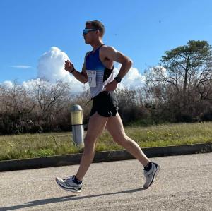 5ος ο Άνθιμος Κελεπούρης στο Βαλκανικό του βάδην