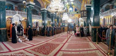 Κατάμεστος ο Ναός του πολιούχου της Βεροίας στον Γ´ Κατανυκτικό Εσπερινό. Ομιλία από τον Ιερομόναχο Αρτέμιο Γρηγοριάτη.