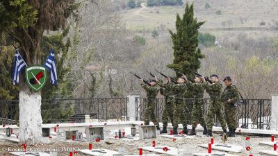 Τίμησαν τους πεσόντες κατά τους αγώνες του Έθνους στη Βέροια