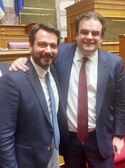 Τα εγκάρδια Συγχαρητήρια του Τάσου Μπαρτζώκα στον νέο Πρόεδρο του Eurogroup Κυριάκο Πιερρακάκη