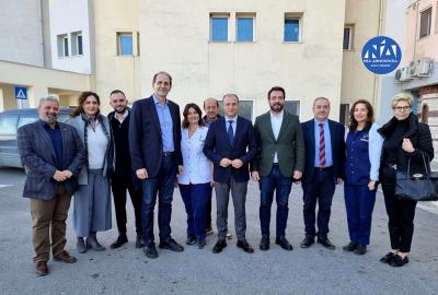 Επίσκεψη κλιμακίου της Νέας Δημοκρατίας στο Νοσοκομείο Βέροιας
