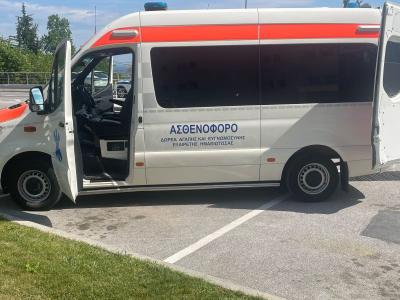 Δωρεά ζωής στο Νοσοκομείο Βέροιας: Γυναίκα προσέφερε ασθενοφόρο στη μνήμη του συζύγου της